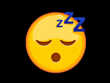 Sleepy emotion animation